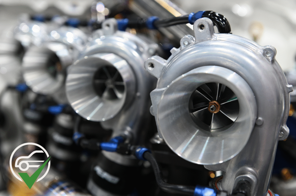 turbo automotivo de alta performance usado em carros com motor turbo